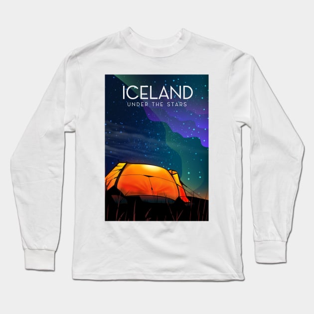 Iceland Long Sleeve T-Shirt by nickemporium1